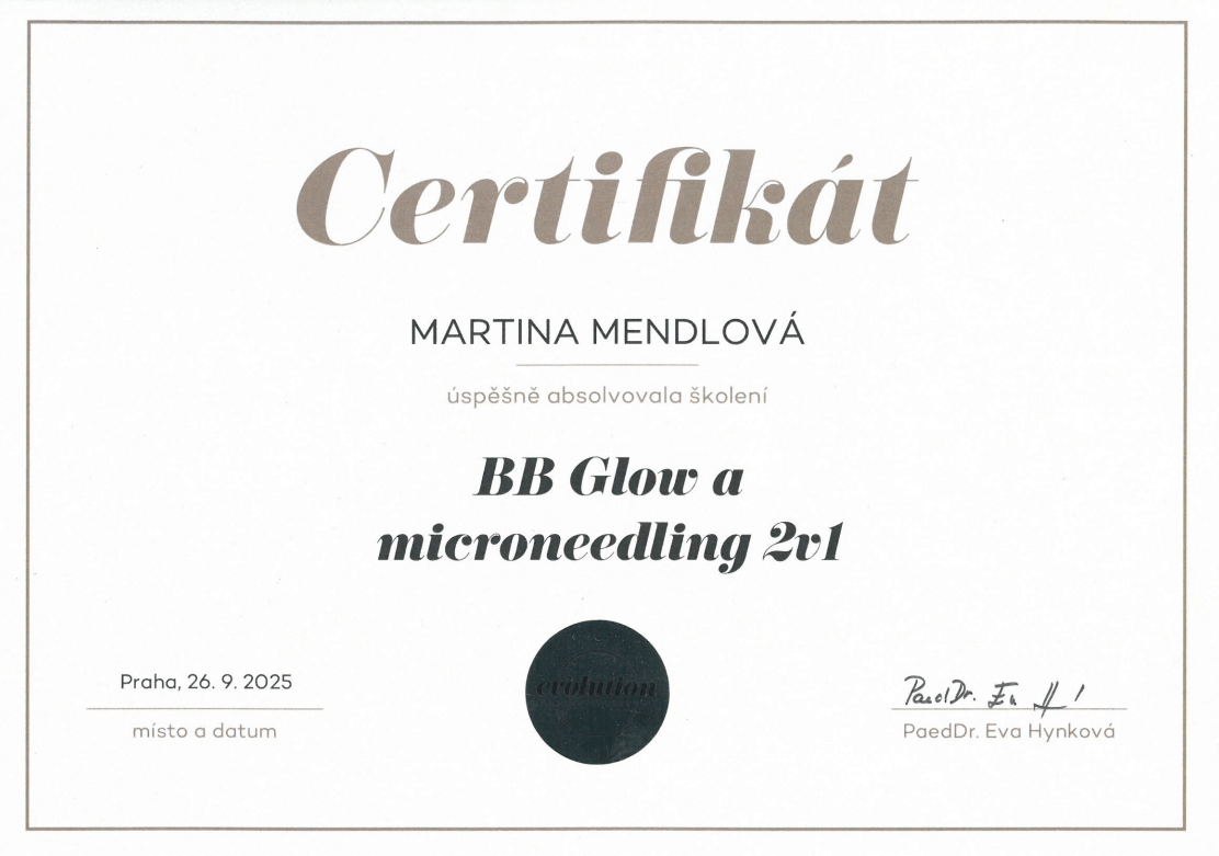 BB certifikát